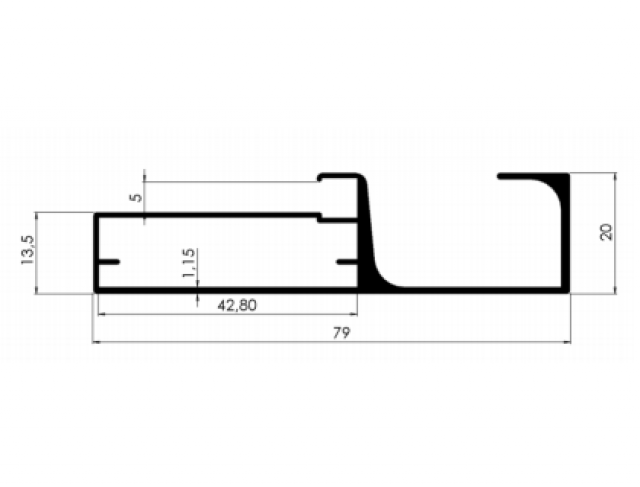 Perfis | PERFIL PARA PORTAS RFC7.7035
