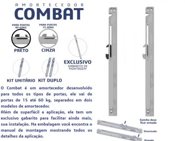 sistema de portas  | AMORTECEDOR COMBAT