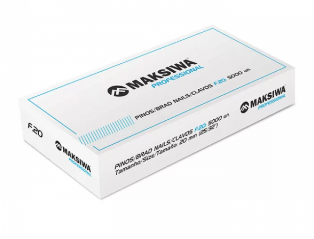 Maksiwa | PINOS TIPO F 20 MM PARA PINADOR – F.20 (preço sob consulta)