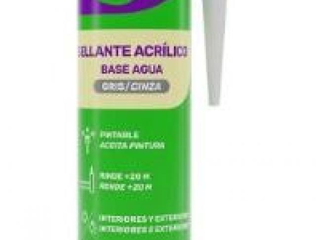 Colas | SELANTE ACRILICO BASE D AGUA 430G CINZA