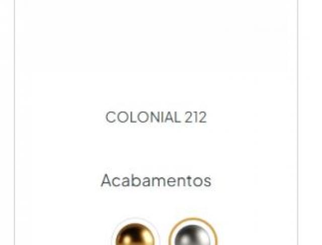 Puxadores | PUXADOR COLONIAL 212