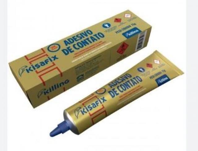 Colas | KISAFIX BIS ADESIVO DE CONTATO/ADESIVO SOLVENTE A BASE B 0 9KG