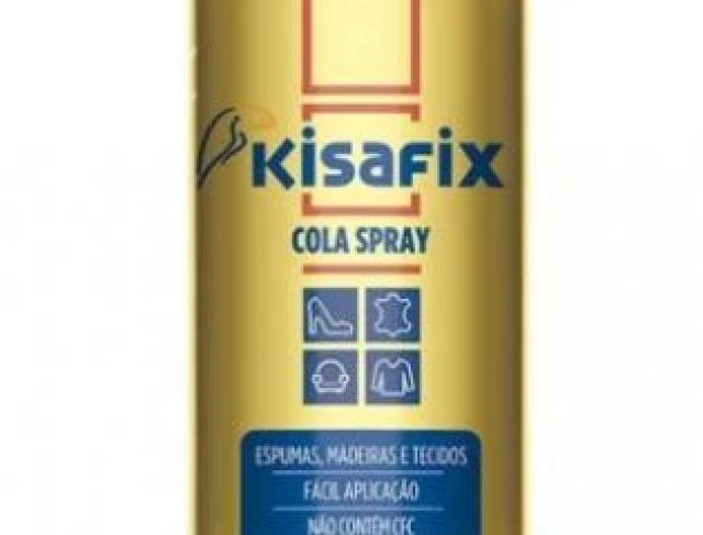 Colas | KISAFIX COLA SPRAY  ADESIVO SOLVENTE A BASE DE BORRACHA